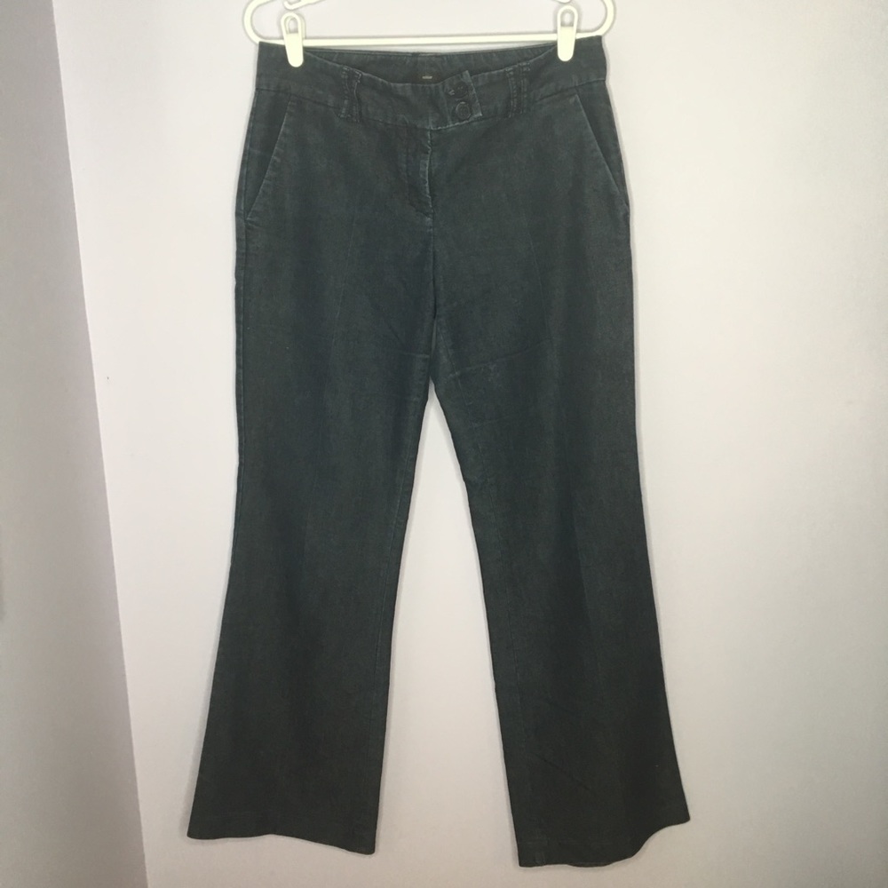 Express Editor Wide Leg Denim Pants